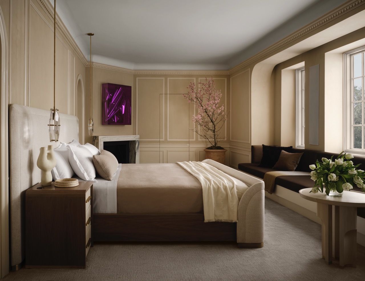 Georgetown Suite bedroom at Imari private estate, Washington D.C.