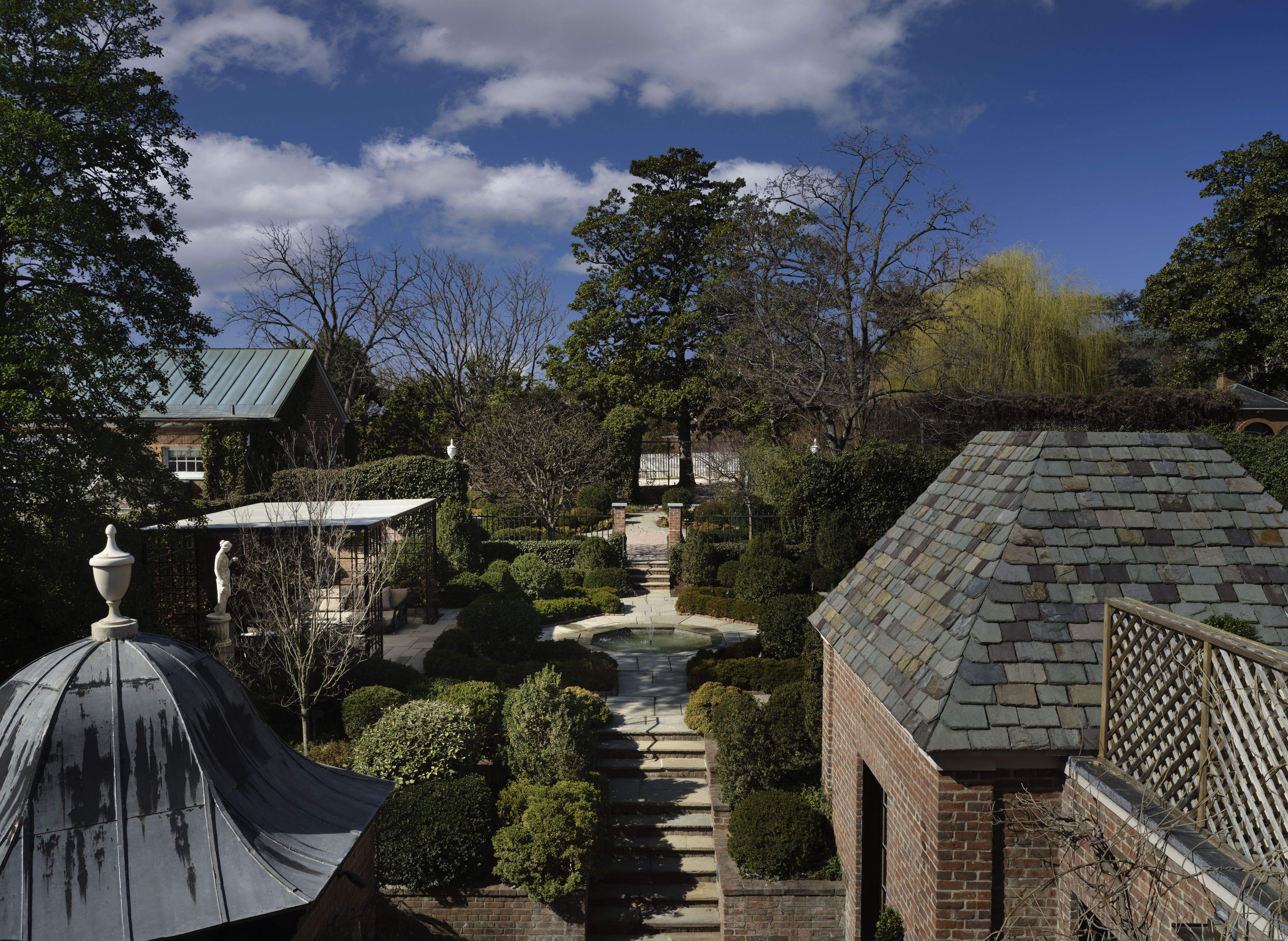 Private grounds at Imari Georgetown estate, Georgetown D.C.